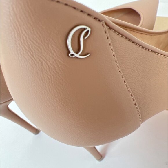 Christian Louboutin Sporty Kate Pointed Toe 85mm Pumps Red Sole Size 40.5 - Picture 7 of 13